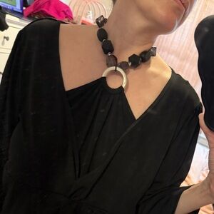 Flowy Top with Halter detail